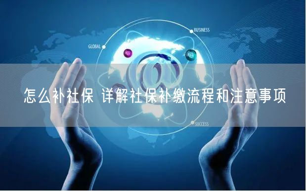 怎么补社保 详解社保补缴流程和注意事项