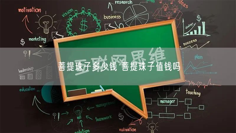 菩提珠子多少钱 菩提珠子值钱吗