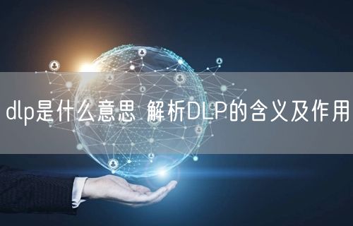 dlp是什么意思 解析DLP的含义及作用