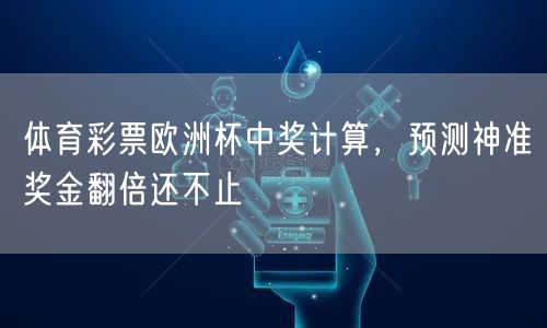 体育彩票欧洲杯中奖计算，预测神准奖金翻倍还不止
