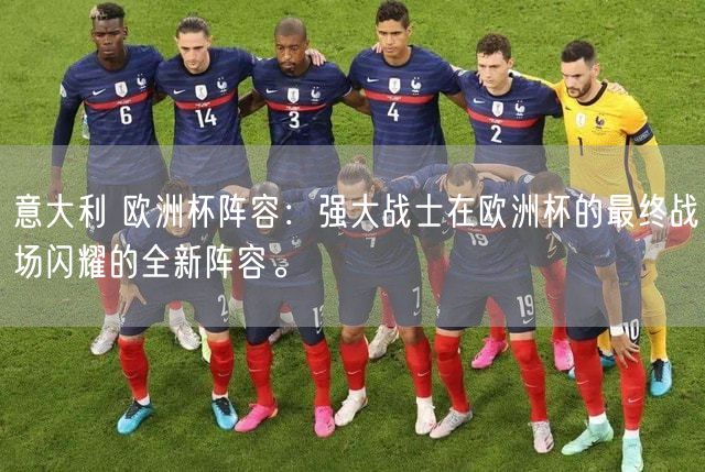 意大利 欧洲杯阵容：强大战士在欧洲杯的最终战场闪耀的全新阵容。
