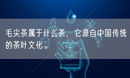 毛尖茶属于什么茶，它源自中国传统的茶叶文化。