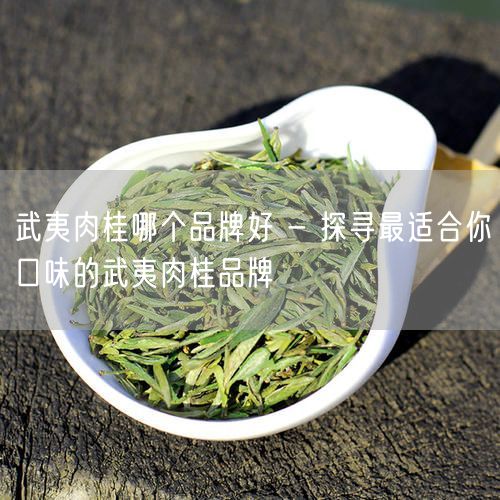 武夷肉桂哪个品牌好 - 探寻最适合你口味的武夷肉桂品牌