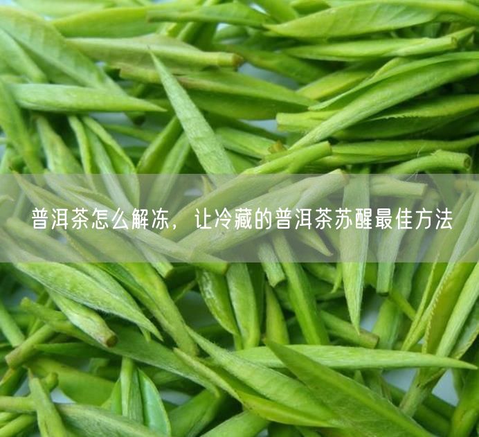 普洱茶怎么解冻，让冷藏的普洱茶苏醒最佳方法
