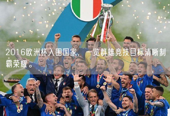 2016欧洲杯入围国家，一览群雄竞技目标清晰制霸荣耀。