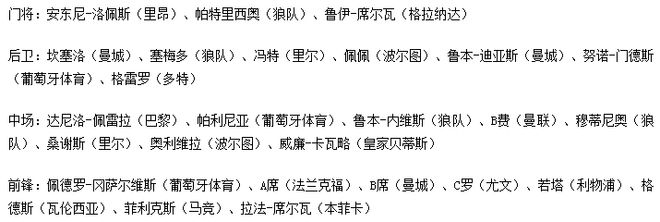 葡萄牙阵容2020欧洲杯_葡萄牙队欧洲杯大名单公布_04年欧洲杯葡萄牙阵容