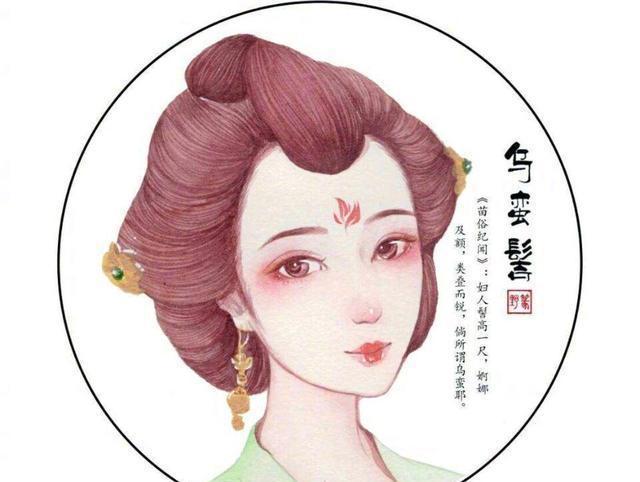 唐朝女子化妆_唐朝女子妆容_唐朝妆容女子图片大全
