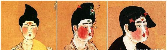唐朝妆容女子图片大全_唐朝女子妆容_唐朝女子化妆