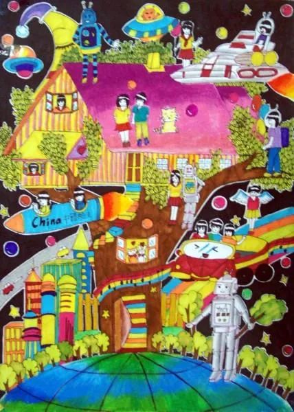 小学生科技手抄报获奖作品_一等奖科技手抄报_科技获奖作品小学手生抄报内容