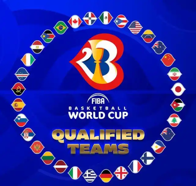 2023男篮世界杯32强名单_男篮世界杯晋级名额分布_2025美国男篮世界杯